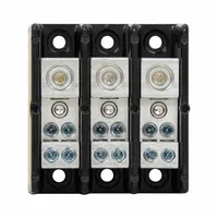 BUSSMANN Power Distribution Block: Open, Lug, Lug, 14 AWG – 2/0 AWG For Line Side Wire Sizes (MPN 16220-3H)