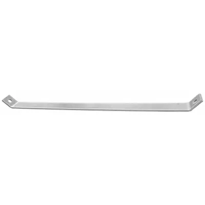 VAST Strut Channel Fitting: Silver, Electroplated, Steel, 1/4 in Thick, 0 in Overall Dp - 45° Channel Support Braces