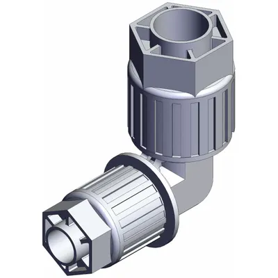 SMC High Purity Tube Fitting: 3/4 in OD x 1/2 in OD Size, Compression x Compression - PFA Compression Tube Fittings