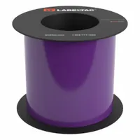 LabelTac 9 Standard Supply: 5 in x 75 ft, Vinyl, Purple (Gloss), Indoor/Outdoor (MPN LT509-C)
