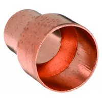 NIBCO Sweat Fitting Coupling: 4 in CTS x 3 in CTS, Cup x FTG, Wrot Copper (MPN 600R 4x3)