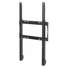 This fixed television mount from PEERLESS is designed for wall installation and accommodates screens from 42 to 80 inches with a maximum load of 150 lb. Constructed from steel with a black powder-coated finish, it includes all necessary mounting hardware. Suitable for use in residential or commercial settings where a low-profile mounting solution is required.