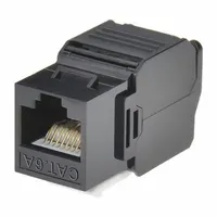 MONOPRICE Networking Keystone: Connector RJ45, 6A Cable Category, Std, Each Pack Size, 1 (MPN 15663)