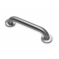 ENCORE Wall Grab Bar: Straight, 12 in Lg, 1 1/2 in Dia, Stainless Steel, Satin, 250 lb Wt Capacity (MPN GBS15-1112-Q)