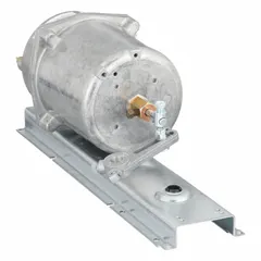 Linear pneumatic actuator for modulating air dampers in HVAC systems. Features a 3 in stroke, 8 psi to 13 psi spring range, pivot mounting, and ball joint connector. Not intended for fire or smoke applications.