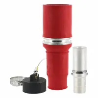 Single Pole Inline: Female, Red, 1000V AC, 898 A, Crimp Tube Termination, 49 Series (MPN 49F53-R)