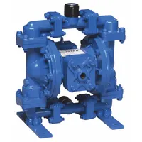 SANDPIPER Double Diaphragm Pump: Aluminum Body, 1/2 in, NPT Connection, 15 gpm, 289 ft Max. Head (MPN S05B1A2TANS000.)
