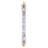 SYLVANIA Halogen Bulb: Halogen, Recessed Single Contact (R7s), T3, 500T3Q/CL(FCL) 120V, 120V AC