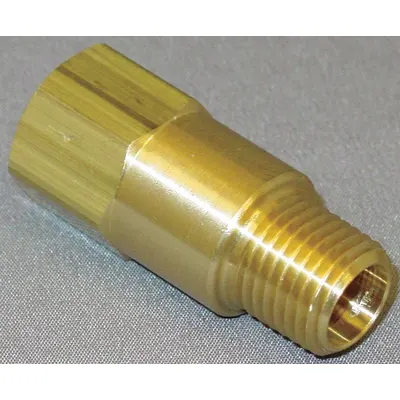 OEM Piston Spring Check Valve: Piston - Brass Inline Piston Check Valves