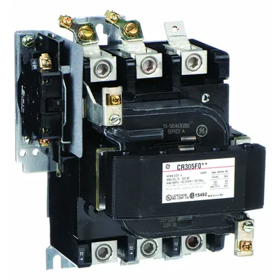 GE CR305F002 NEMA Magnetic Contactor: Non-Reversing - Non-Reversing NEMA Contactors