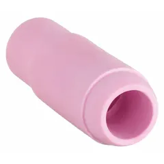 Standard No. 7 alumina nozzle for gas tungsten arc welding (GTAW/TIG). Directs shielding gas over the weld puddle and protects the tungsten electrode. Suitable for general-purpose TIG welding in fabrication, maintenance, and repair. Pack of 10.