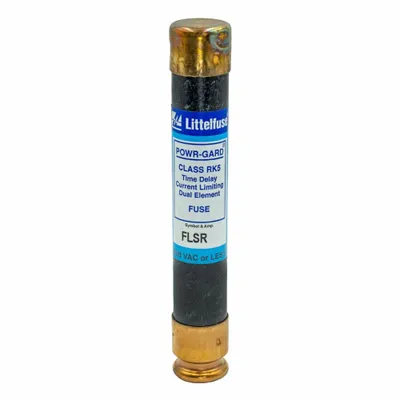 LITTELFUSE Fuse: Class RK5, FLSR Series, Time-Delay, 7.5 A, 600 V AC, 300 V DC - Time-Delay Cylindrical Fuses