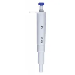 APPROVED VENDOR Single-Channel Pipettor, 500 mL, Manual Fixed Volume, Blue, Autoclavable, PMP500
