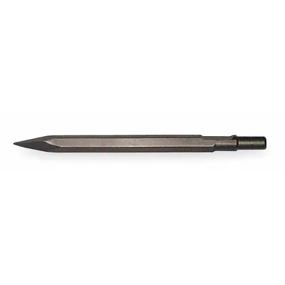 BOSCH Chisel for Spline Tool: 1/4 in Head Wd, 12 in Overall Lg - Chisel Bits for Spline Demolition & Rotary Hammer Tools