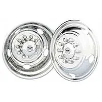 PHOENIX Dual Wheel Simulators: Dual Wheel Simulators, For 22.5 in Wheel Dia, Stainless Steel (MPN N252F)