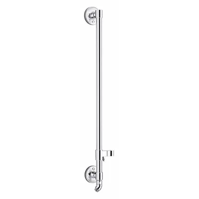 KOHLER Bath and Shower Column: Metal, Polished Chrome Finish, 1/2 in Connection Size - Slide Bars for Handheld Showerheads