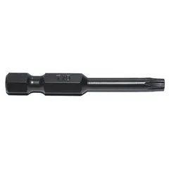 ZEPHYR T15 Power Torx Bit, Imperial size, with Torx® head and hex shank for use with power tools. Made from S2 steel. Suitable for driving Torx®-head screws in assembly, maintenance, and repair tasks. Sold as a 5-pack.