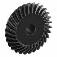 Spiral Bevel Gear: Spiral, Gear Ratio 1.5, Right Hand, Module m 2.5, 30 Teeth, 15 mm Bore Dia (MPN SBS2.5-3020R)