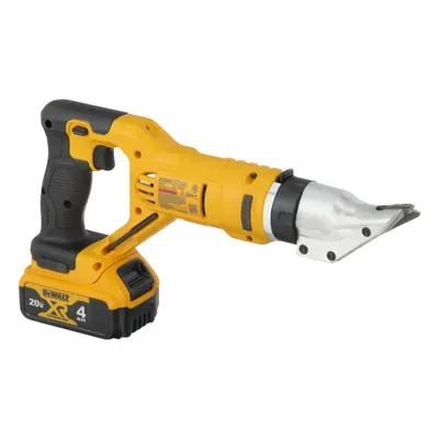 DEWALT Shear Kit: Mild Steel/Stainless Steel, 20V DC, Double Cut Cutting - DEWALT Cordless Shears