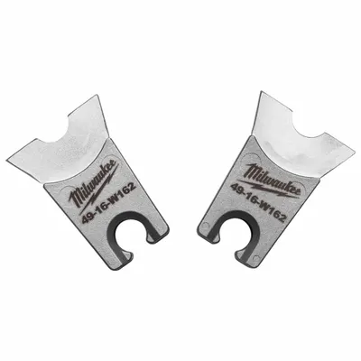 MILWAUKEE Upper and Lower Crimping Die: 4 AWG, W Style Dies, For Use With 2678-20 - Milwaukee Replacement Crimping Dies