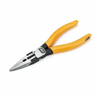 GEARWRENCH Needle Nose Plier: 1 1/2 in Max Jaw Opening, 6 1/4 in Overall Lg, 2 in Jaw Lg - Needle-Nose Pliers