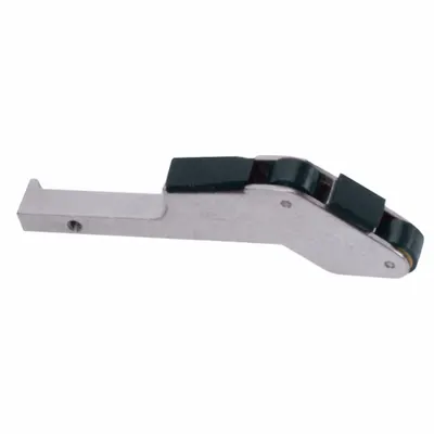 DYNABRADE Contact Arm: 1/2 in Belt Wd, 18 in Belt Lg, Dynafile II Series, 5/8 in Wheel Dia - Belt Sander Contact Arms