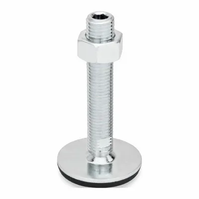JW WINCO Non-Skid Male Leveling Mount - Non-Skid Male Leveling Mounts