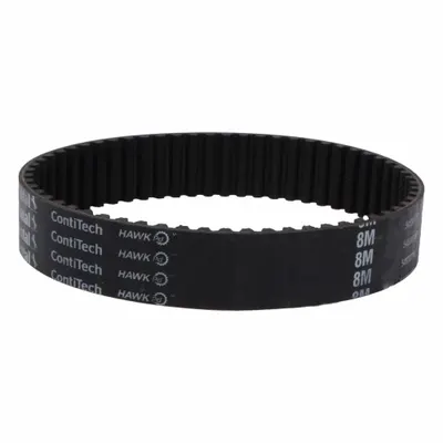 CONTINENTAL Timing Belt: One Side, Curvilinear, Conti Hawk PD, 8 mm Pitch, 50 mm Top Wd - HTD Section Timing Belts