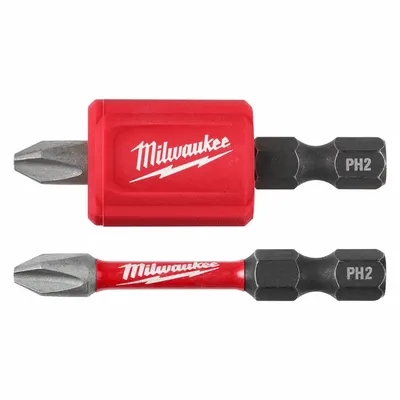 MILWAUKEE Magnetic Attachment: Magnetic Attachment, Impact, 1/4 in Compatible Bit Size - Standard Bit Holders