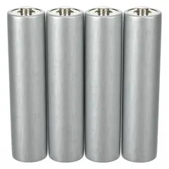 Everyday alkaline AAA battery delivering 1.5V DC. Suitable for powering remote controls, flashlights, and portable electronics. Supplied in a 4-pack.