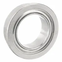 EZO Miniature Ball Bearing: 168, 1/4 in Bore, 0.422 in Flange Dia, Dbl Shield, 3/8 in OD (MPN SFR168ZZA3MC3SRL)