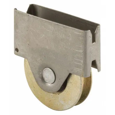 PRIME-LINE Roller Assembly: Roller Assembly, 5/8 in Overall Ht, 1 1/4 in Overall Lg - Screen Door Hardware