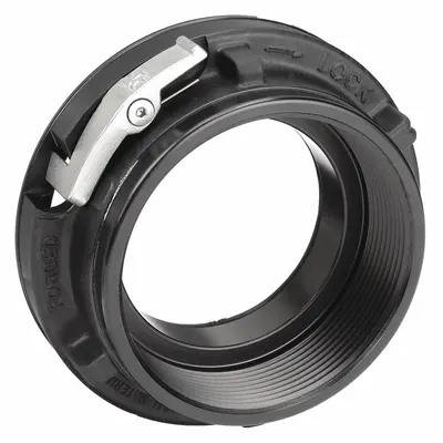 MOON AMERICAN 4 in x 5 in NPT x Storz Straight Aluminum Fire - Aluminum Rigid Fire Hydrant & Standpipe Adapters