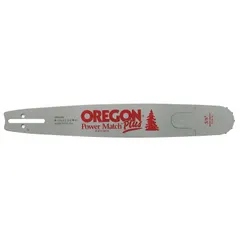This 16-inch guide bar is a replacement part for GREENLEE chain saws, compatible with models HCS816, HCS8160CB, and HCS820. It directs and supports the saw chain during cutting operations in forestry, construction, and maintenance applications.