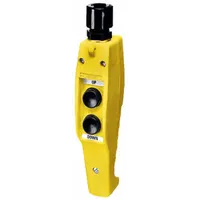 HUBBELL WIRING DEVICE-KELLEMS Pendant Control Station: (2) Push Buttons, 1NO/1NC, Start/Stop (MPN CPB20)
