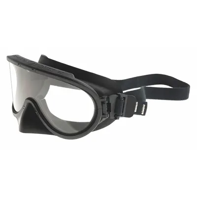 PAULSON Safety Goggles: Clear, Indirect Venting, Elastic - Standard Firefighting Safety Goggles