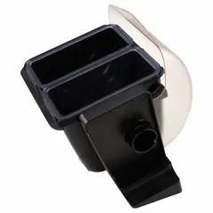 This condiment bar from SAN JAMAR is made of high-impact plastic and is NSF certified for sanitation compliance. It features a 0.5 qt capacity, suitable for organizing condiments in food-service settings such as cafeterias and concession stands.