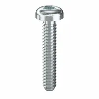 Machine Screw: #6-32 Thread Size, 3/4 in Lg, Steel, Zinc-Plated, Pan, Torx®/Star, 100 PK (MPN 480360)