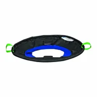 This adjustable-frame insert street drain filter measures 30 inches in diameter and 3/4 inch in height. It is designed for use in stormwater drainage systems to capture sediment and debris, helping to prevent pollutants from entering waterways
