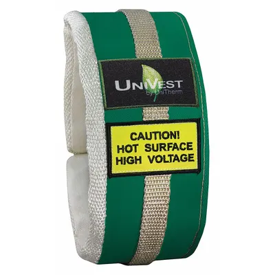 UNITHERM Insulated Pipe Jacket: For 57 in to 63 in Circumference, Ceramic Fiber - Pipe Covers