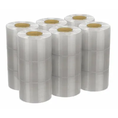 OEM APPROVED VENDOR Reusable Handle Stretch Wrap, Clear, 3 in x 1000 ft, 18 Pack