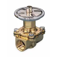 ASCO Pneumatically Actuated Diaphragm Valve: 3/4 in, Brass, 2-Way, FNPT x FNPT, Buna-N (MPN P210D009)