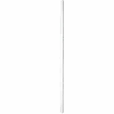 OEM Steel Closet Rod, White, 96 in Max Length - Closet Rods
