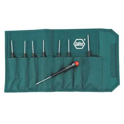 WIHA Precision Screwdriver Set: 1-10 Pieces, 8 Pieces, Torx Tip - Precision Screwdriver Sets