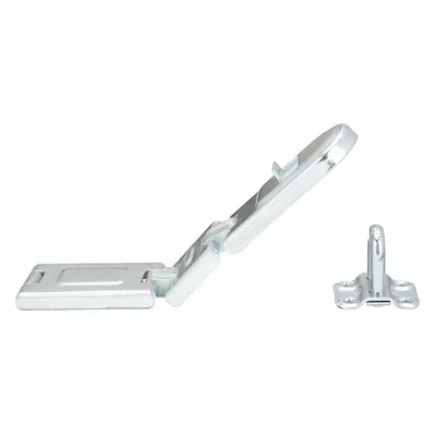 OEM APPROVED VENDOR Steel Conventional Hasp, 1 9/16 in Ht, 8 in Lg, 1 13/16 in Wd - Conventional Hasps