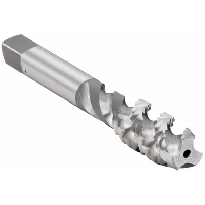 OSG Spiral Flute Tap: 7/16"-14 UNC, H3 / 2B-3B, 3 Flute, Plug Chamfer - General Purpose Spiral-Flute Taps
