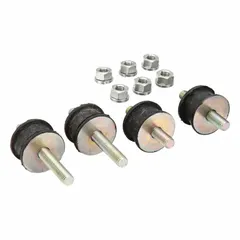Vibration mount kit designed to isolate vibration and reduce noise in pump systems. Helps protect pump components and surrounding equipment from excessive movement during operation. Suitable for use in industrial fluid-handling applications.