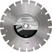 HUSQVARNA Diamond Saw Blade: Asphalt, 14 in Blade Dia., Wet/Dry, For Power Cutter, Better, 5 PK (MPN 531312401)