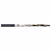 CHAINFLEX Motor Cable: 16 AWG Conductor Size, 4 Conductors, Single, PUR Jacket, Order by the Foot (MPN CFROBOT7-1504C)