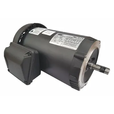 Dayton General Purpose Motor: C-Face Mount, Totally Enclosed Fan Cooled, 3/4 hp - C-Face 3-Phase General Purpose AC Motors